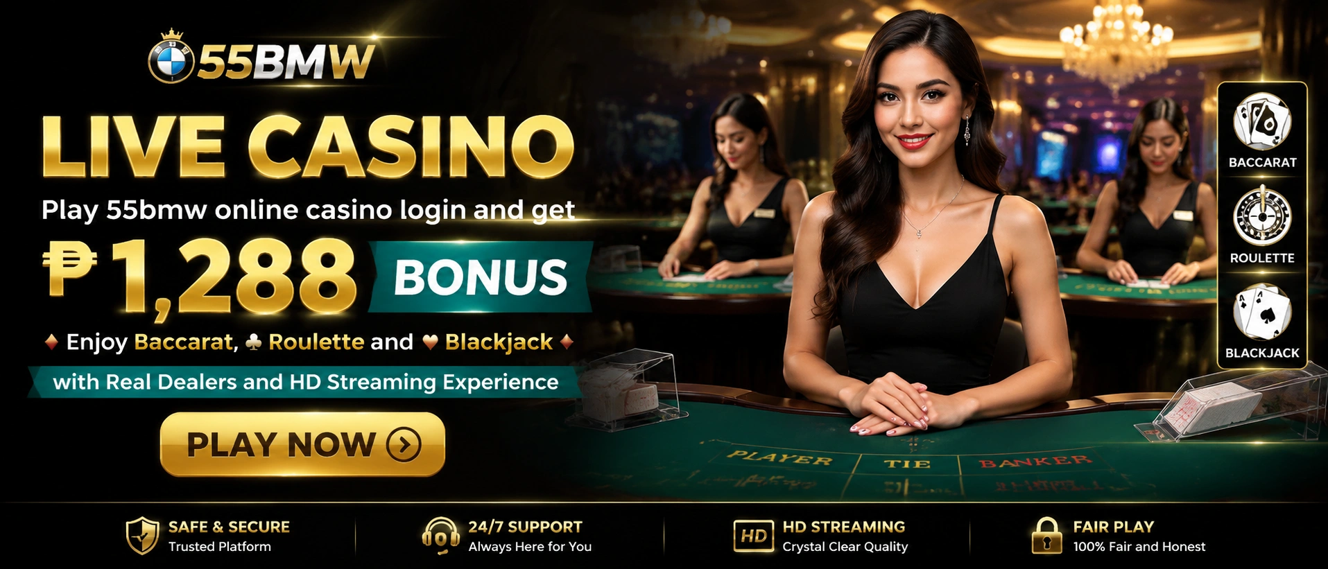Live casino lobby visual two