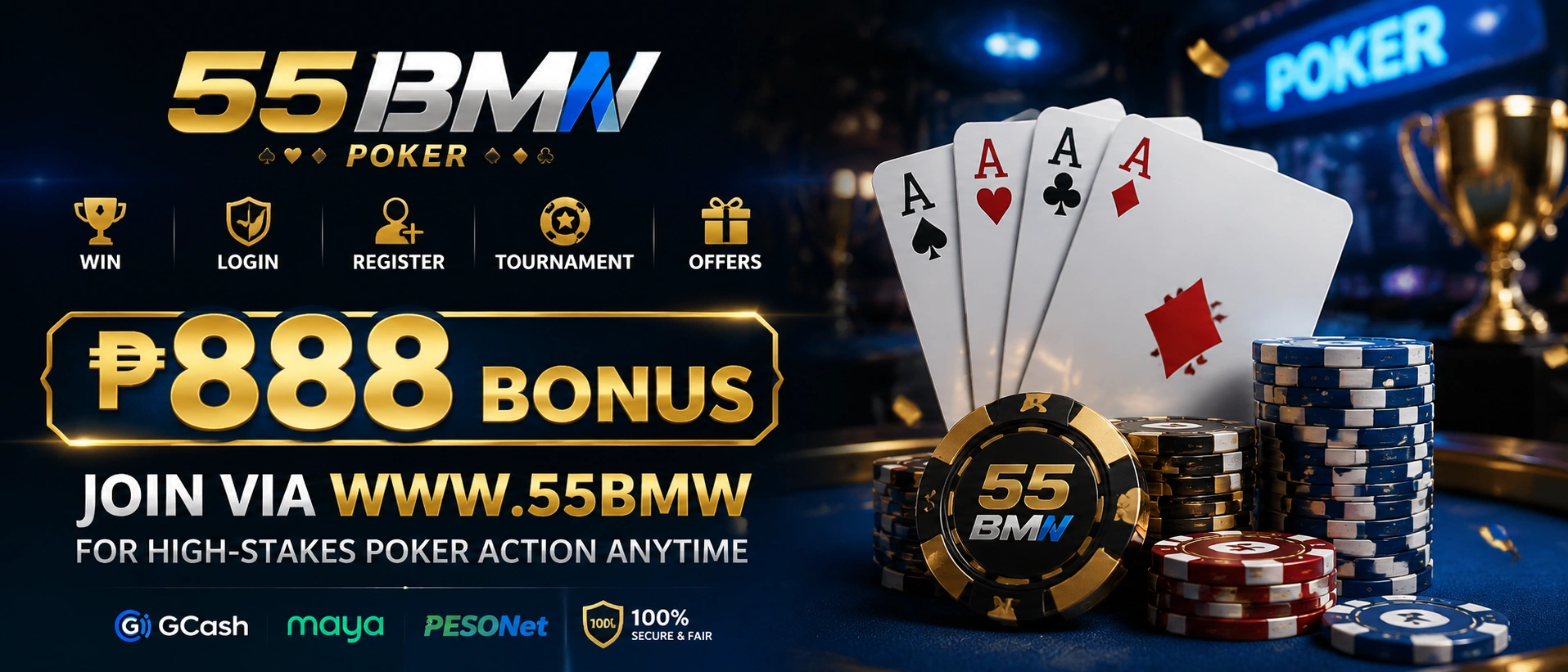 Poker lobby visual for Filipino players